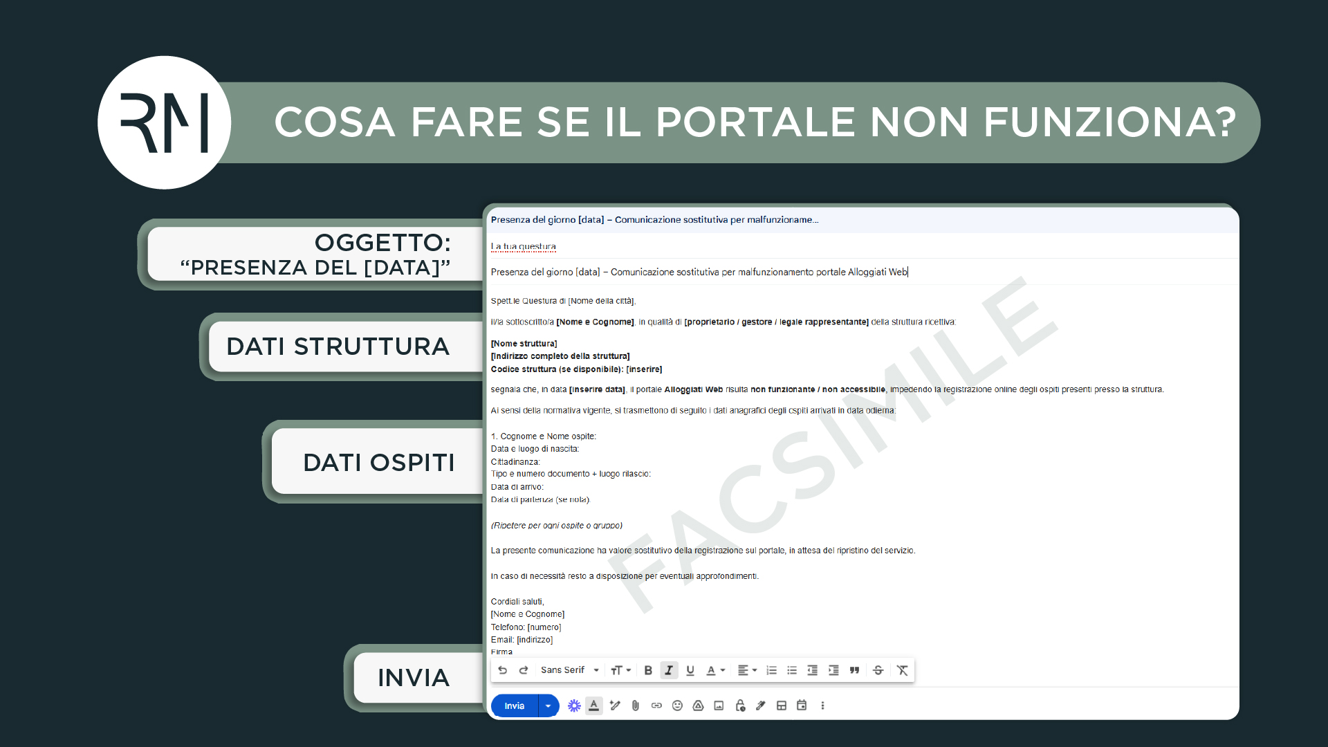 5.7 comunicazione in questura quando alloggiati web non funziona